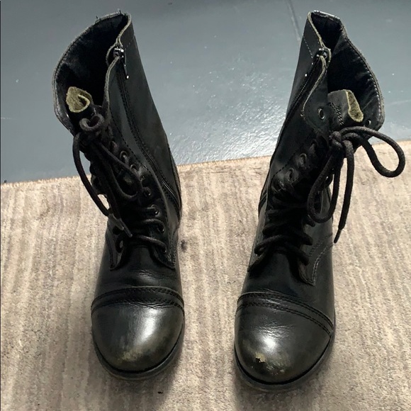 Steve Madden Troopa Combat Boot - Picture 2 of 6
